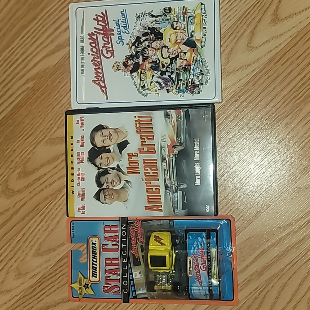 American Graffiti 1973 1979 DVD's Matchbox 1933 Ford Coupe Bundle